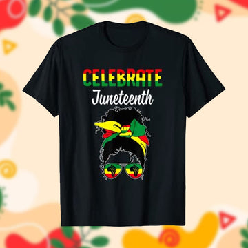 MelaninStyle Juneteenth Women's Celebration T-shirt