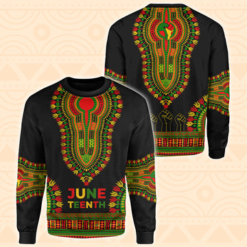 MelaninStyle Juneteenth And Black Lives Matter Sweatshirt