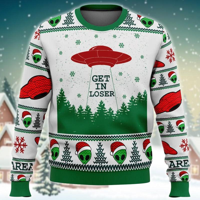 Alien xmas jumper hotsell