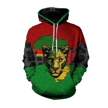 MelaninStyle Africa’s Black Panthers Hoodie & Zip Hoodie