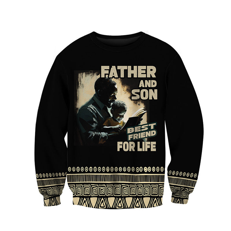 MelaninStyle Father And Son Best Friends For Life T-Shirt & Sweatshirt