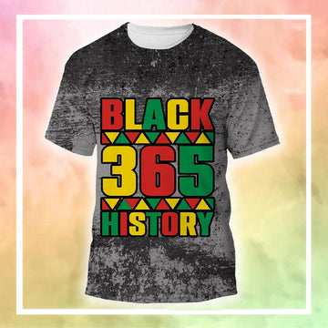 MelaninStyle Black History 365 T-Shirt