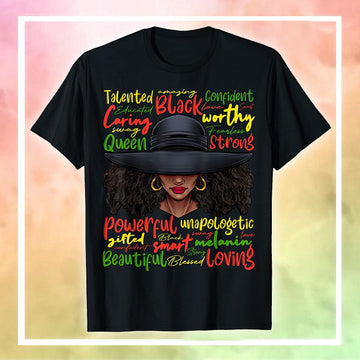 MelaninStyle African American Ladies Juneteenth T-Shirt