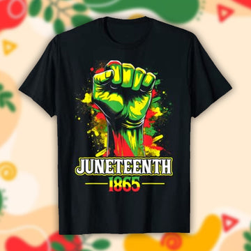 MelaninStyle Juneteenth 1865 African American Freedom T-Shirt