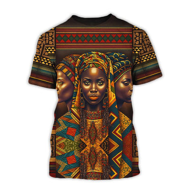 MelaninStyle Beauty And Power Black Queens T-Shirt