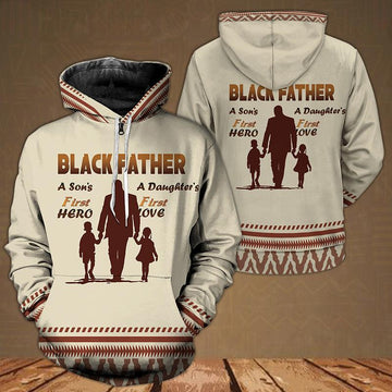 MelaninStyle Black Father Hoodie & Zip Hoodie