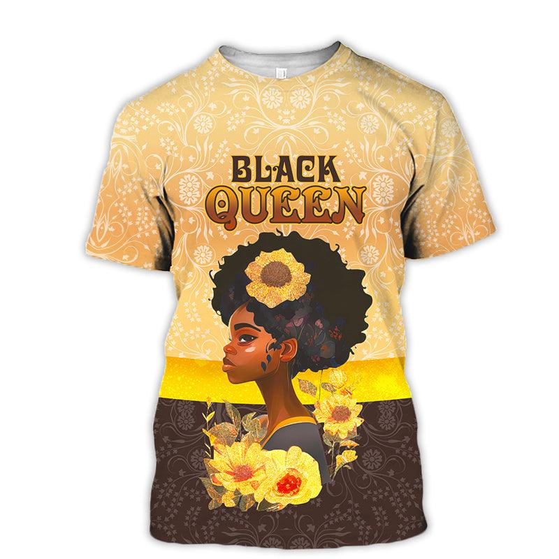 MelaninStyle Young Black Queen T-Shirt - MelaninStyle