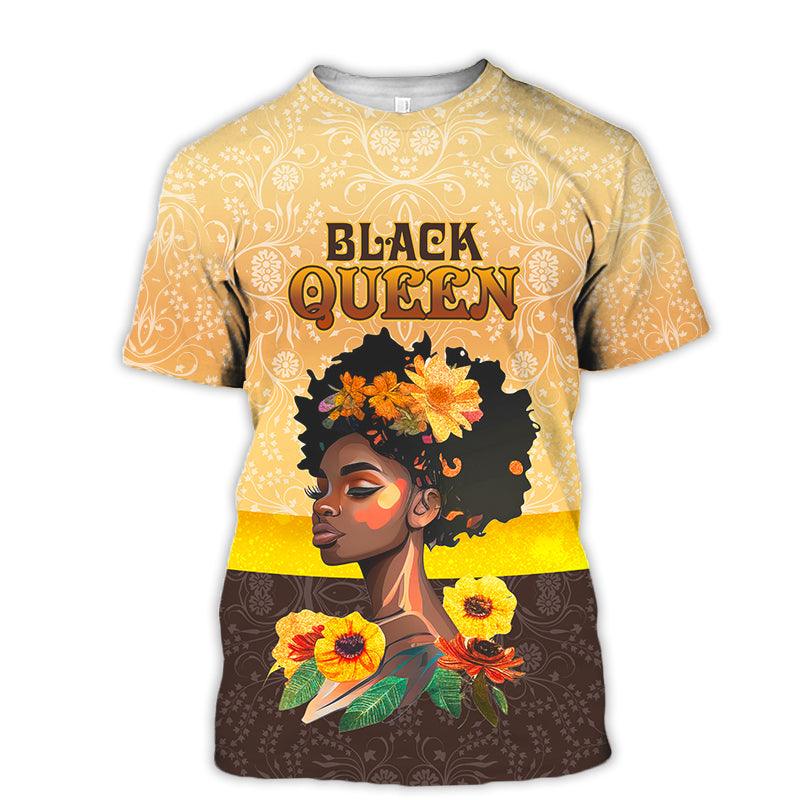 MelaninStyle Young Black Queen T-Shirt - MelaninStyle