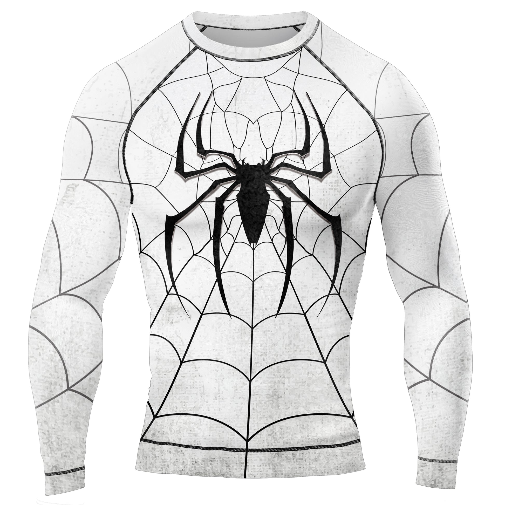 MelaninStyle Arctic Spider Suit Men's Long Sleeve Rash Guard