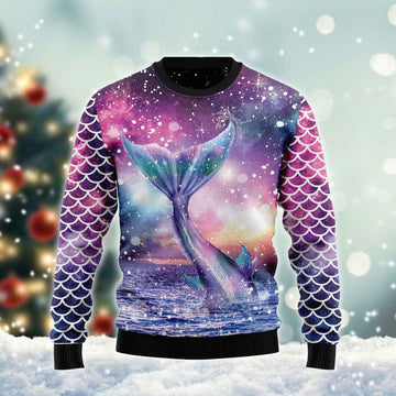 Galaxy Mermaid Tail Sweater
